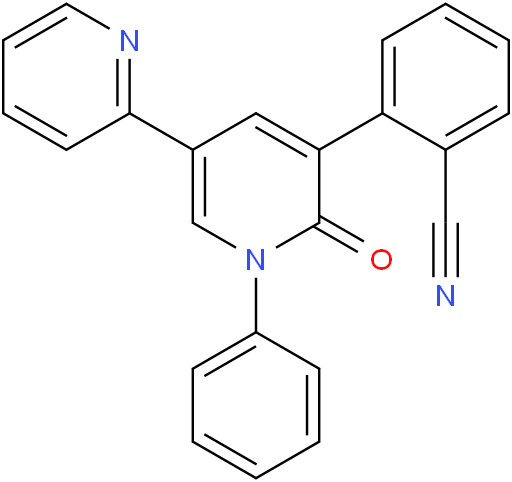 Benzonitrile, 2-(1',6'-dihydro-6'-oxo-1'-phenyl[2,3'-bipyridin]-5'-yl)-