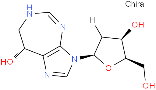 (R)-3-((2S,4S,5R)-4-Hydroxy-5-(hydroxymethyl)tetrahydrofuran-2-yl)-3,4,7,8-tetrahydroimidazo[4,5-d][1,3]diazepin-8-ol