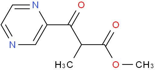 Methyl 2-methyl-3-oxo-3-(pyrazin-2-yl)propanoate