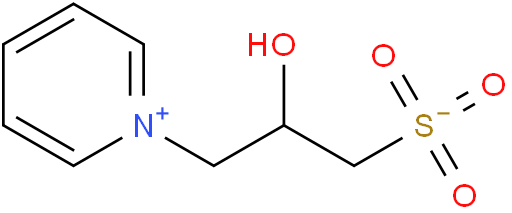 2-Hydroxy-3-(pyridin-1-ium-1-yl)propane-1-sulfonate