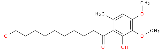 6-(10-hydroxydecanoyl)-2,3-dimethoxy-5-methylphenol