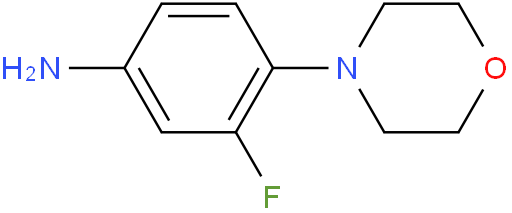 3-Fluoro-4-morpholinoaniline