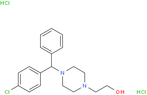 2-(4-((4-Chlorophenyl)(phenyl)methyl)piperazin-1-yl)ethanol dihydrochloride